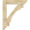 Ekena Millwork Merced Slat Rough Sawn Bracket, Douglas Fir, 6"W x 38"D x 46"H BKT06X38X46MRC06RDF - alternate 2